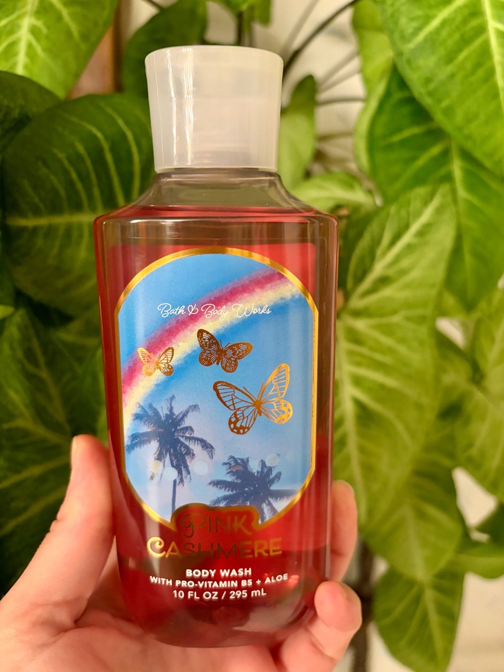 Bath & Body Works Pink Cashmere Body Wash - Blue & Pink Label